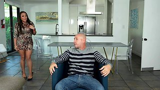 Fucking my step aunt beside step uncle