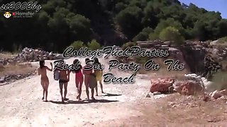 Real Sex Party On The  Beach, Part 2