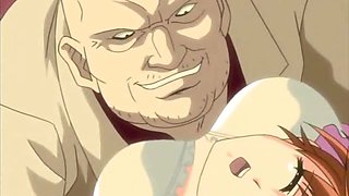 Anime teacher gets her cunt rubbed