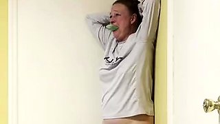 Corner time with a bar of soap