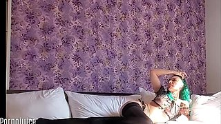 Marvelous emo cougar chloe cage prepared for her first-ever black bone
