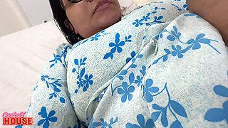 Mature Married Woman Having Anal Sex in an Orgy with Her Chubby Friend and Two Men