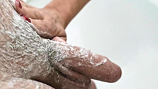 Shaving His Dick Before Our Shooting