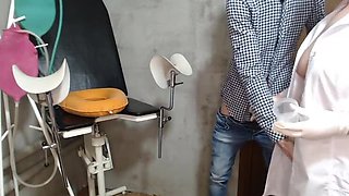Curvy Mature Nurses Give a Handjob at Private Clinic