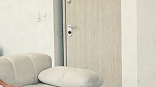Part 2: I Have a Hot Lesbian Moment with the Maid, Then My Stepson Catches Us and We Have an Anal Threesome