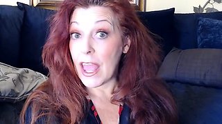 Great Big Boobs On Masturbating Redhead