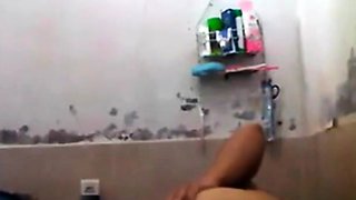 Big-Titted Indonesian MILF Masturbates