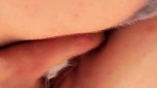 Skinny redhead teen fucked by step dad with big cock during massage