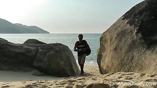Voyeur Fucks Hot Milf On The Beach