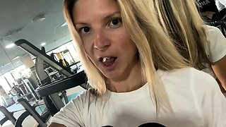 Public training in the gym