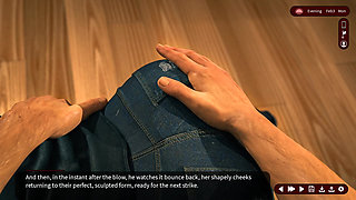 Whispers of Desire: Wife Watches Husband Spanking Sexy Intern - Episode 46