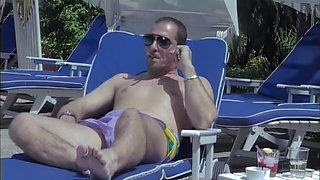 Getting Screwed on the Poolside Sunbed