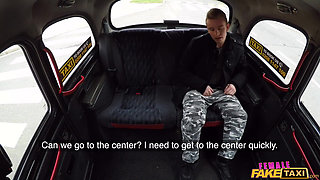 Female Fake Taxi - Studs Cock Makes Toned Driver Cum