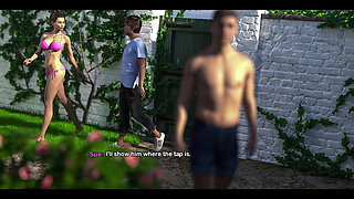 My Bimbo Dream - Stepbrother Got to Motorboat Stepmom's New Fake Tits
