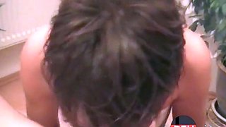 German Amateur Blowjob and Cum Swallowing