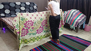 Step Brother Fucking His Beautiful Step Sister While She Watching Movie