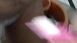 Indian Girl Shaving and Pussy Play