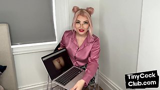 Pathetic tiny male pole incel minimized by femdom