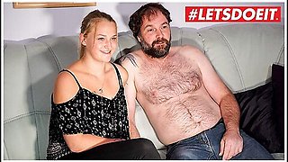 German Amateur Teen Gets Fucked On Tape By Step Daddy!