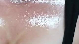 Oily Big Tits POV Bra Titty Fuck