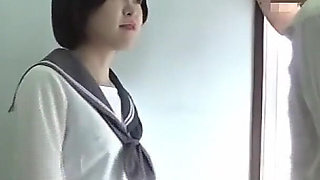 College Girls: Footage of Sex in the Restroom 3-6