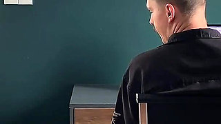 The It Guy Came on Her Face After the Call and Started Fucking Her Again