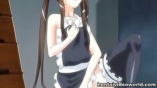 Playboy bunny and maid hentai porn