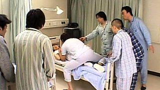 Creampied asian nurse