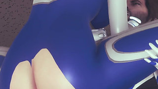 Invisible Woman Is Getting Fucked with Elastic Dick 2