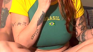 Brazilian Redhead Puts Ring on Roommate and Becomes Sex Slave