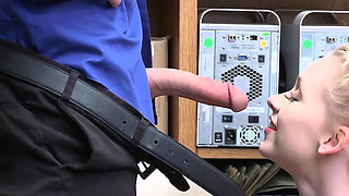 ShopLyfter - Cute Blonde Teen Fucked By The Security Officer