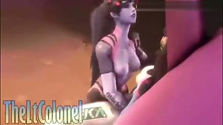 Sombra Overwatch cartoon Animation