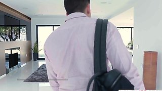 Seductive Blonde With Big Tits Gets Pounded By French Stud