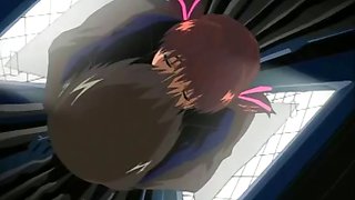 Hard anal fuck for a hentai cutie