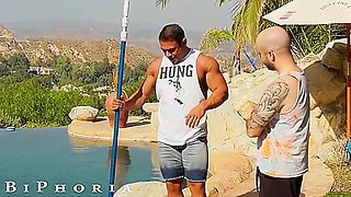 Draven Navarro And Zoey Foxx - Pool Boy Hunk Shared With Boss & Curvy Wife