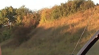 Ally Enjoys Wild Ride in Jeep