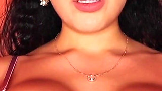 POV Roleplay Cum on Stepmommy's Tits