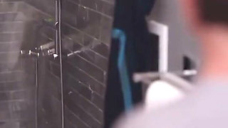 Stepmom Was Surprised! She Cheats on Stepdad with Me in Bathroom!