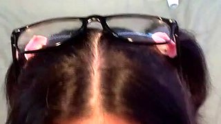 Busty brunette shares intense massage pleasure with group heat