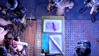 3D Hentai - Captured Rebels at the mercy of the Dark Commander