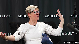 Pornstars Podcast After 3-way!  Lexi Lore, Isiah Maxwell, & August Skye  the Adult Time Podcast