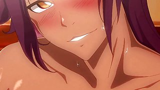 Yoruichi and Ichigo - Multiple cum for Hentai babe - 2K