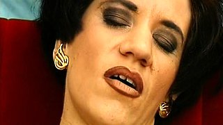 Horny Old Mama Fucked In Pantyhose