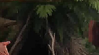 Treasure of Nadia: threesome in the jungle