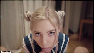 Kawaii Schoolgirl Gets Creampie And Facial