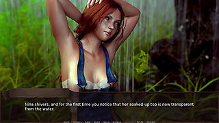 Love Season 8: Alex-nina Cave Rain Boob Reveal & First Fuck