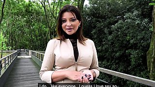Cum in mouth and DP for Anna Polina