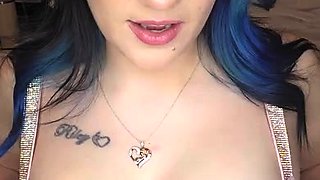 Great Big Boobs On Masturbating Redhead
