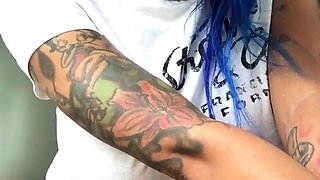 Black and ebony girlfriends get 2 white dicks