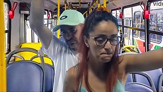 Blonde Student Gets Fucked Hard on Public Bus